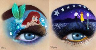 Makeup Artist Turns Her Eyelids Into Fairytale Masterpieces